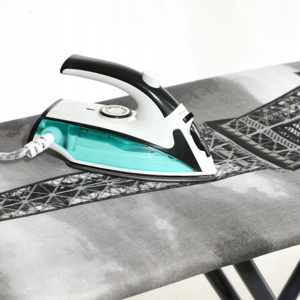 Copertura elasticizzata per asse da stiro KADAX 148x52 cm resistente con motivo Torre Eiffel