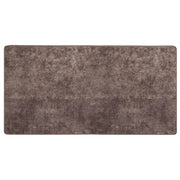 Runner in Moquette | Runner Tappeto MARSA Grigio 100 x 200 cm Poliestere e PVC