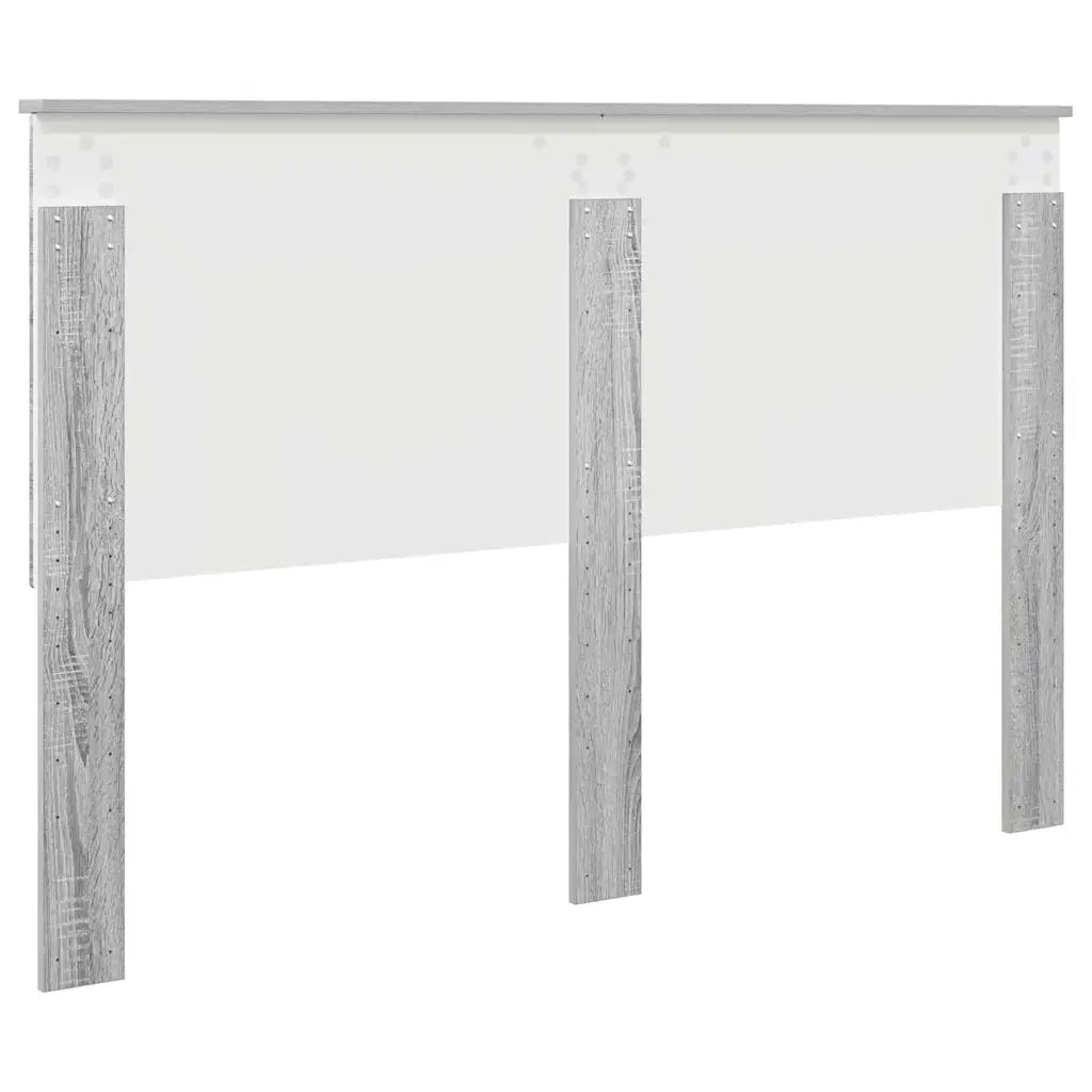 Testiera-Testata-Testiera Decorativa Grigio Sonoma 150 cm Legno multistrato 452807