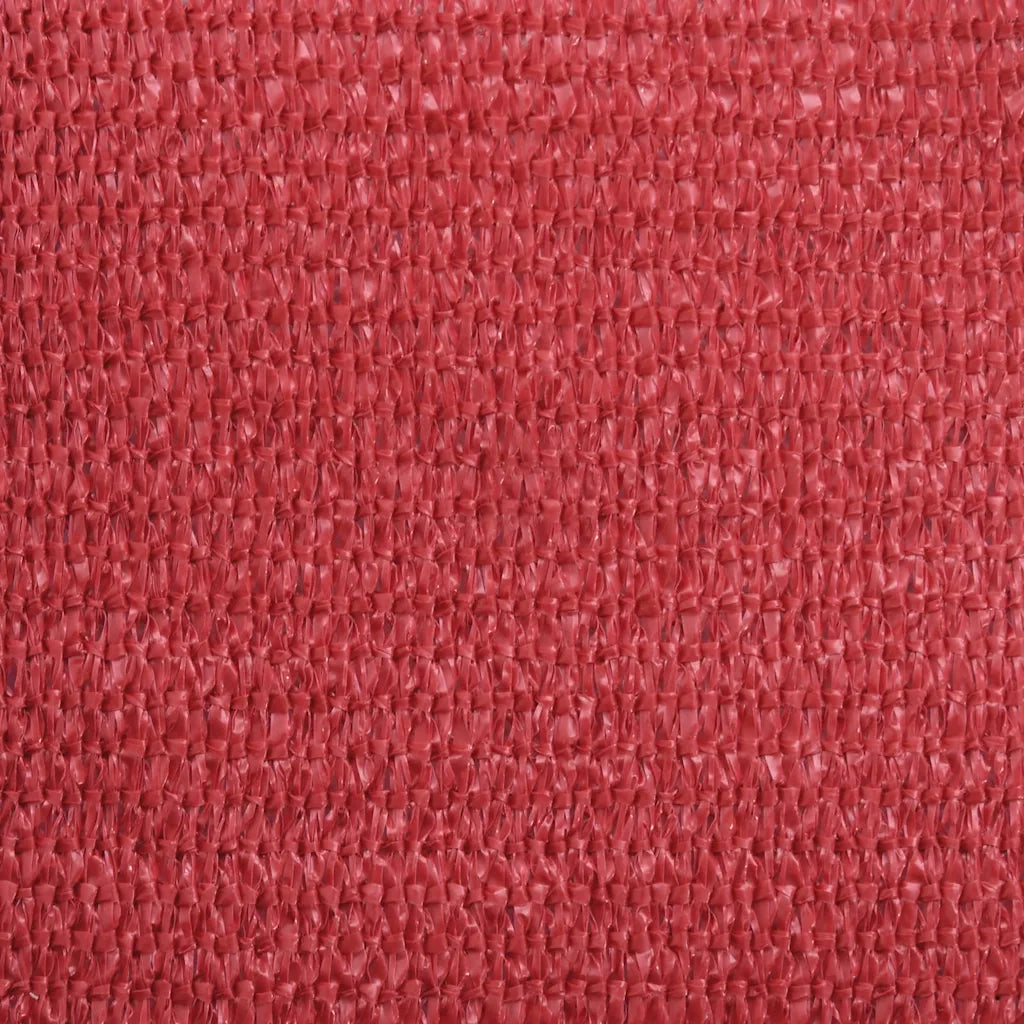 Vela Parasole | Telo Ombra | Vela da ombra 160 g/m2 Rossa 3,5x5 m in HDPE