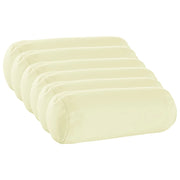 Federa 6 pcs HEERLEN Crema Ø 15 x 40 cm Poliestere 923322