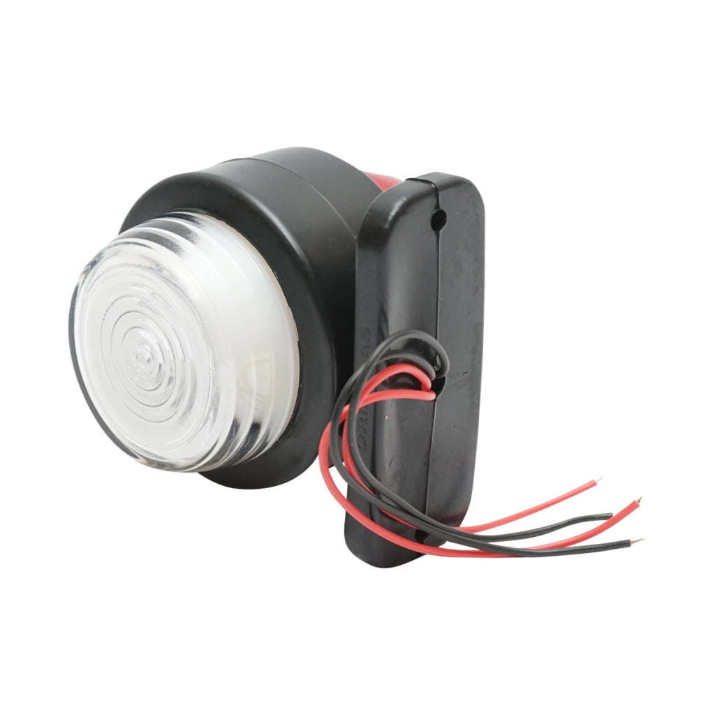 Lampada laterale con LED NEON, 12-24V, rosso-bianco, Breckner Germany