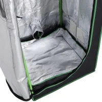 Tenda da Coltivazione Idroponica in Mylar e Oxford 600D per Riflettere la Luce grow box grow tenda 60x60x140 cm