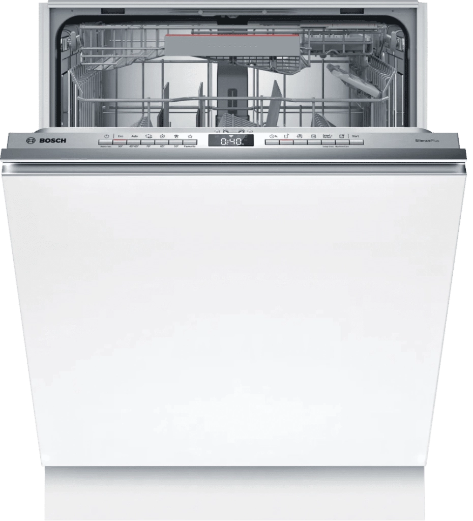 Bosch Serie 4 SMV4ENX06E Lavastoviglie da incasso a  scomparsa totale 13 coperti, Classe B, Livello sonoro 42dB, Cestelli VarioFlex e 3 cestello Extra Space, 6 programmi, 4 opzioni, Programma manutenzione, Preferito (prelavaggio), InfoLight, Home connect,