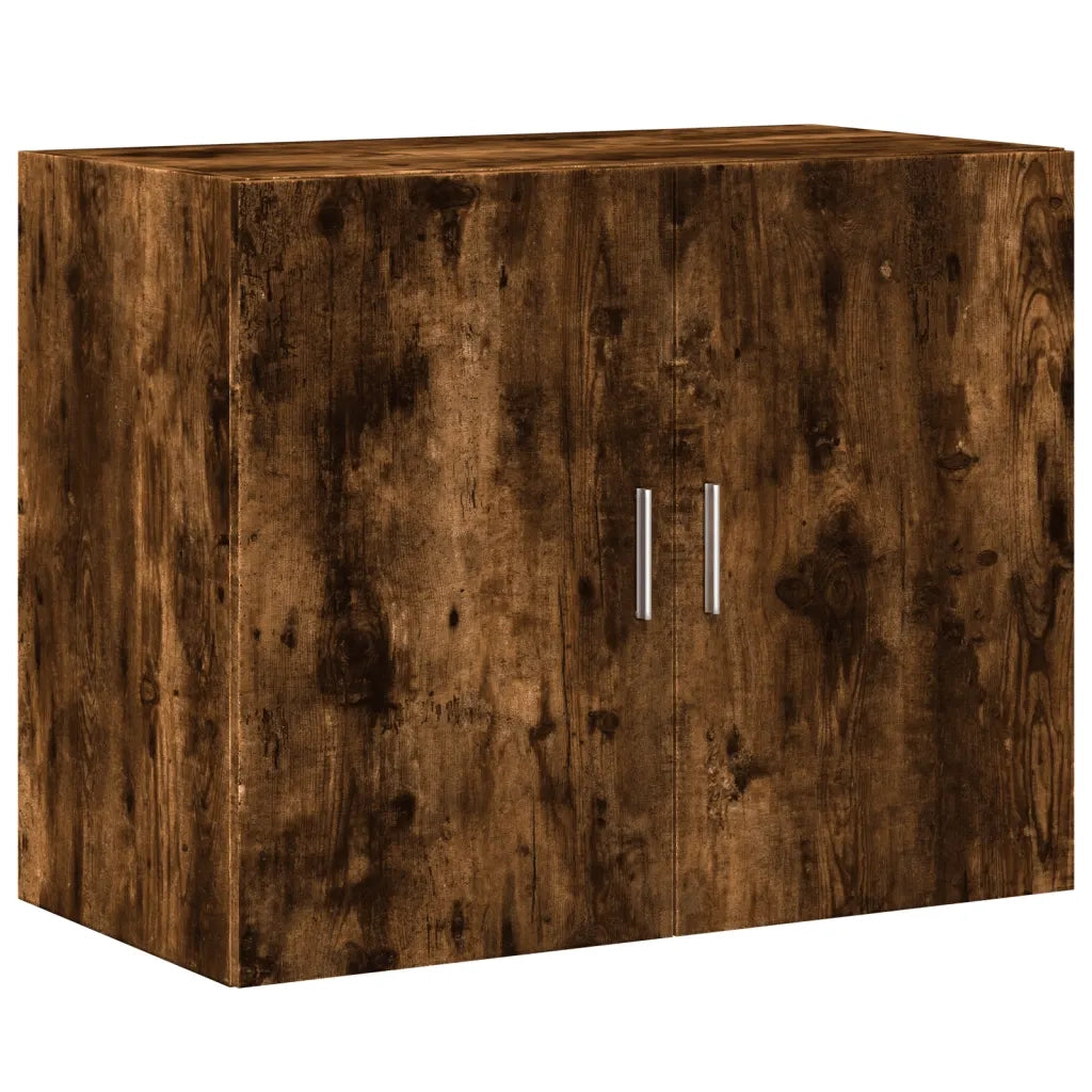 Credenza Rovere Fumo 80x42,5x249 cm in Legno Multistrato 3281361