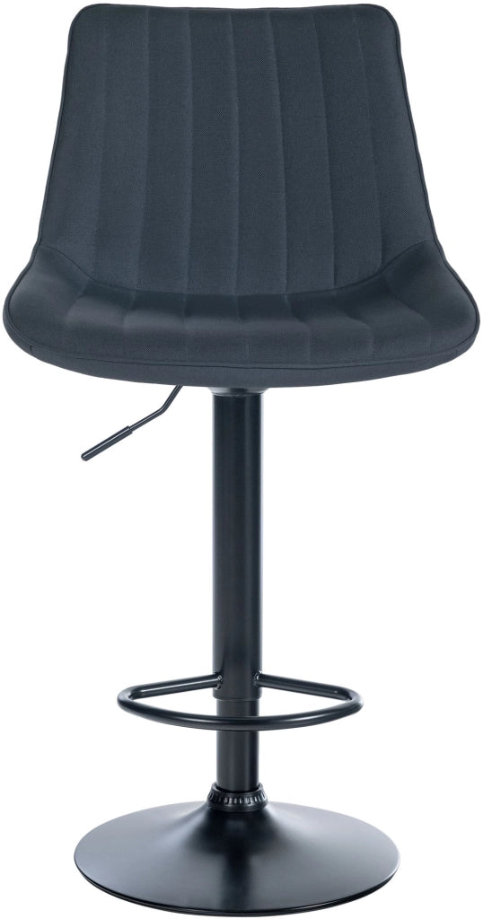 Sgabello Toni Tessuto grigio scuro,nero