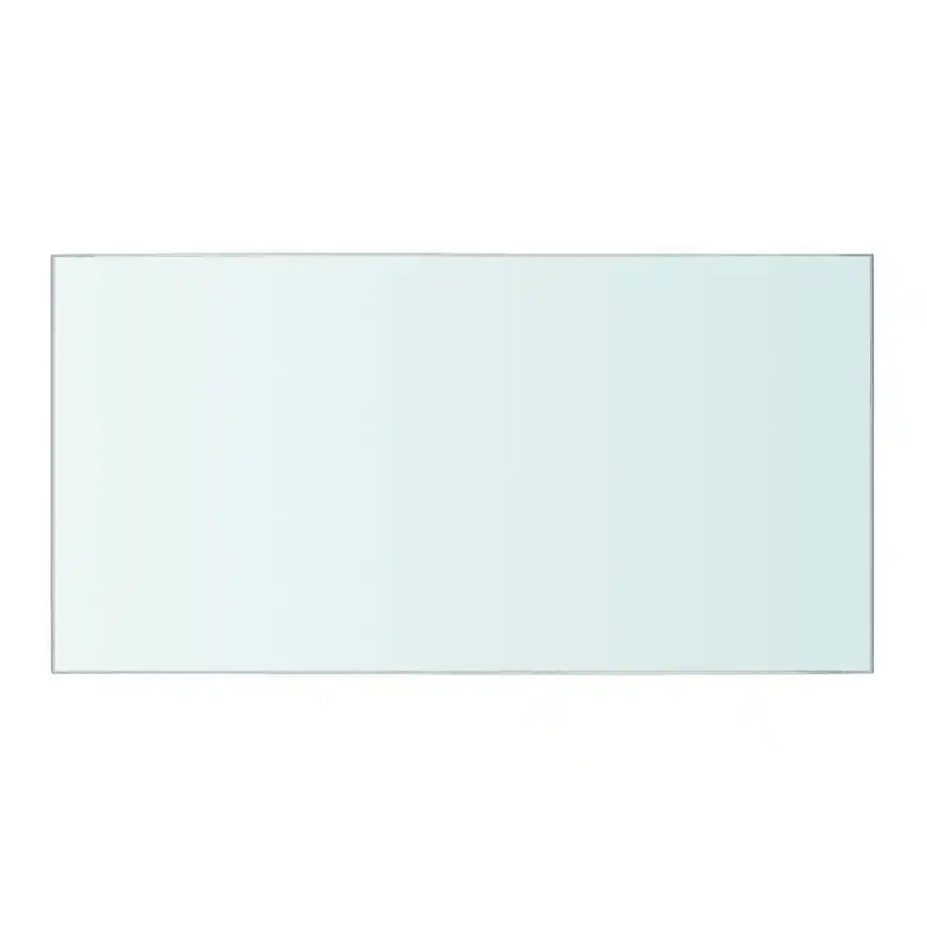 Mensole in Vetro Trasparente 2 pz 40x20 cm cod mxl 42745