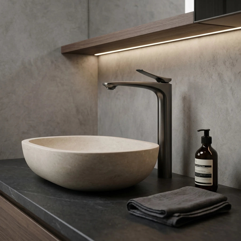 Rubinetto Da Lavabo Premium Rea Vision Tytan High