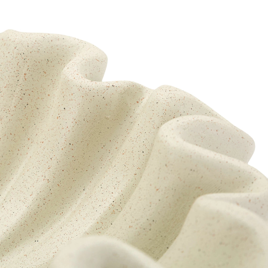 Fanelori, Svuotatasche Effetto Pietra, Bianco Crema
