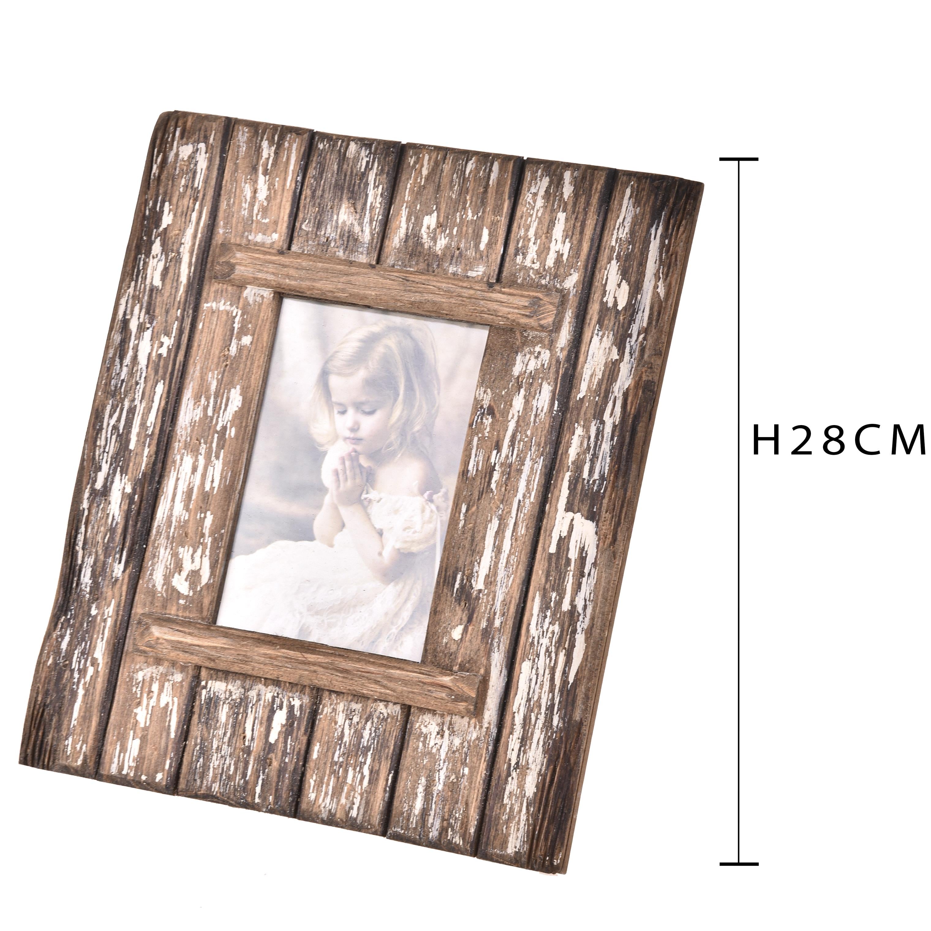 Set 2 Porta Foto Legno 235x28H cm