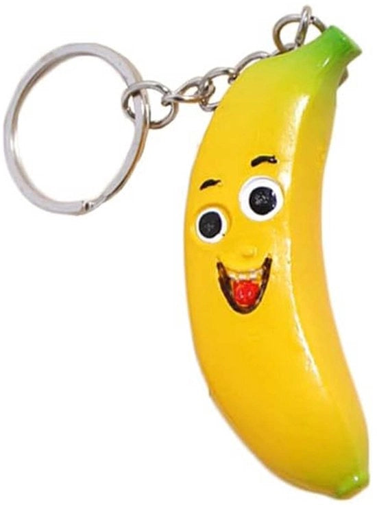 Maniglia per Borsa con Tema Banana - Decorazione per Borsa con Disegno di Banana - Maniglia per Borsa con Motivo di Banana - Adatto per Bambini