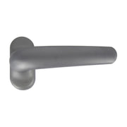 MANIGLIA P/PORTA IN ALLUMINIO SILVER
