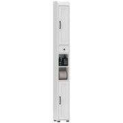 Armadio da bagno colonna ¨C zephmum ¨C bianco 20x20x185cm