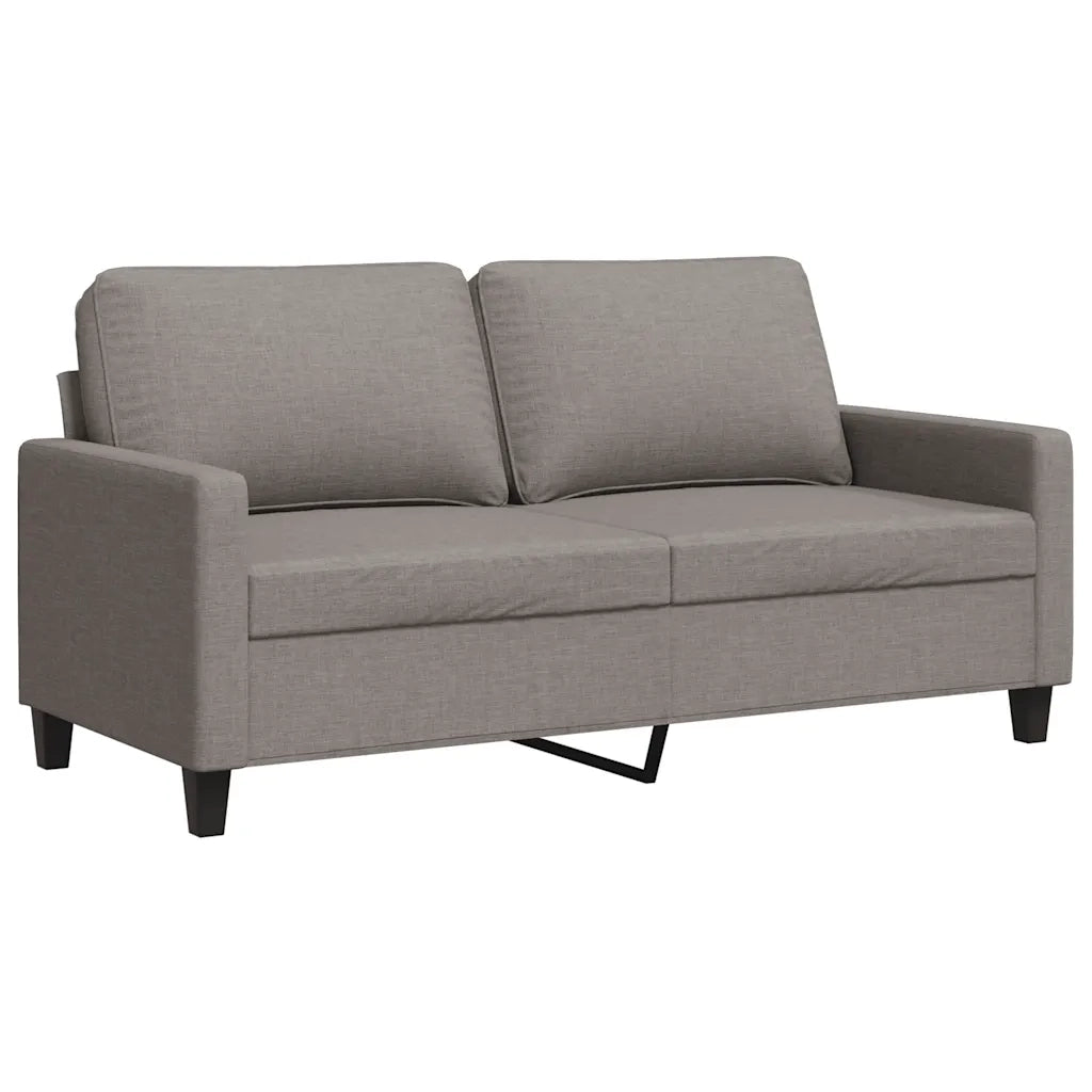 Divano a 2 Posti Tortora 140 cm in Tessutocod mxl 106758