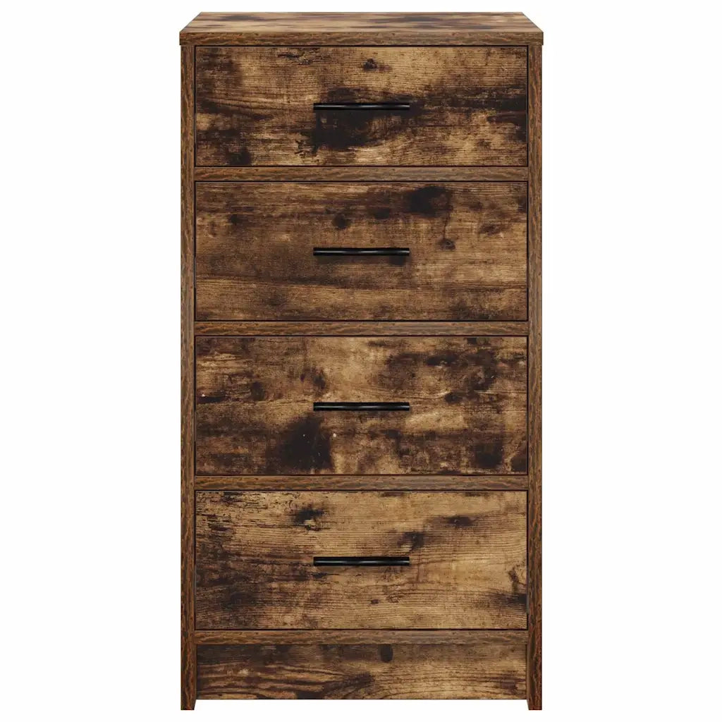 Credenza-Buffet-Armadio da cucina Rovere fumo 40 x 41 x 75 cm Legno multistrato