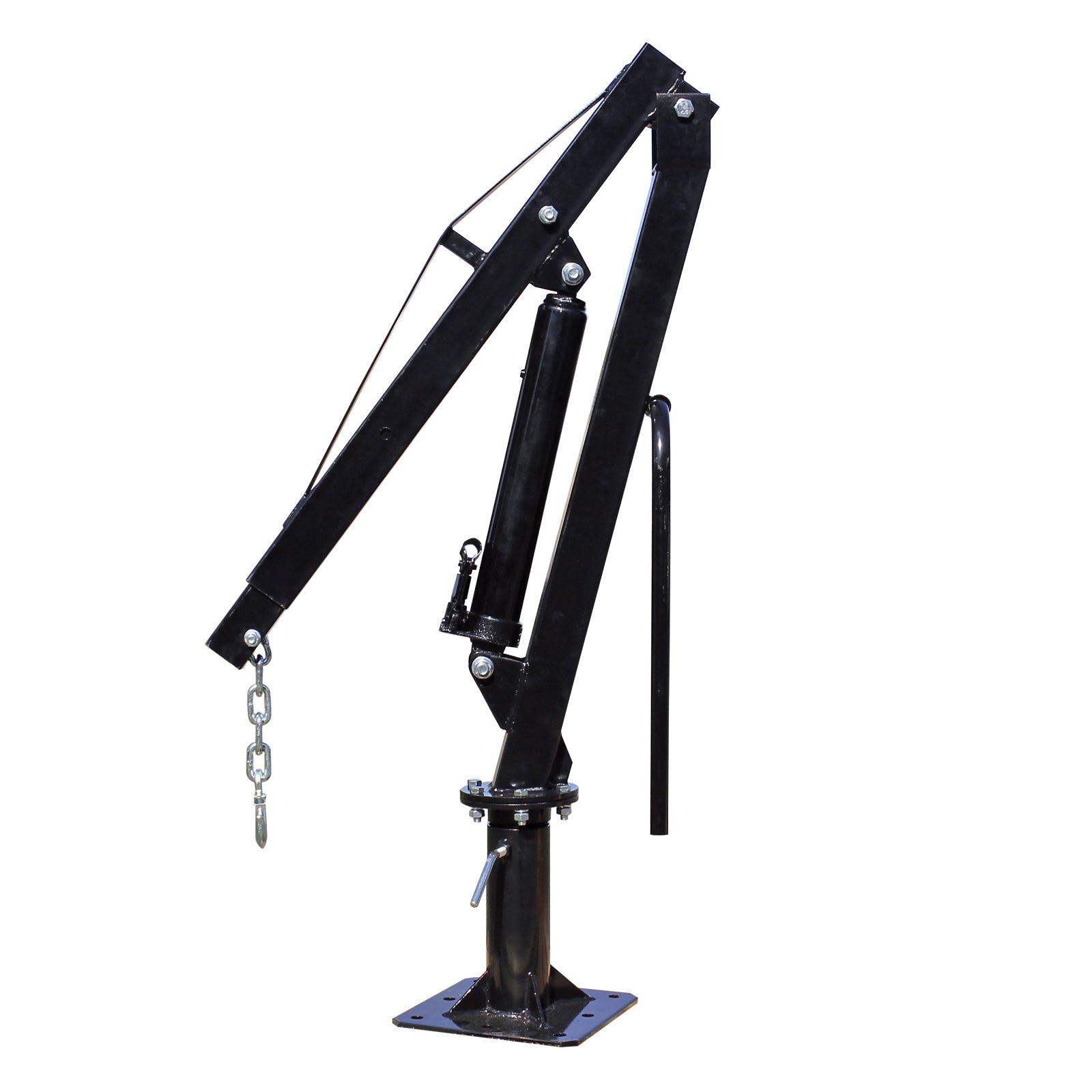 Gruetta per pick up idraulica max 900 kg 1800 mm girevole a 360° Mini gru di sollevamento