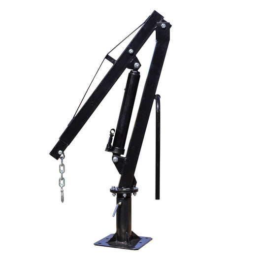 Gruetta per pick up idraulica max 900 kg 1800 mm girevole a 360° Mini gru di sollevamento