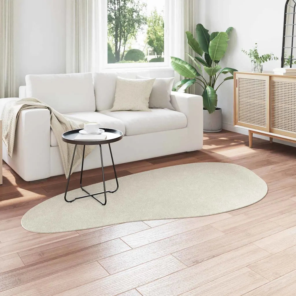 Tappeti per area HUARTE Crema 100 x 200 cm Poliestere 4103769