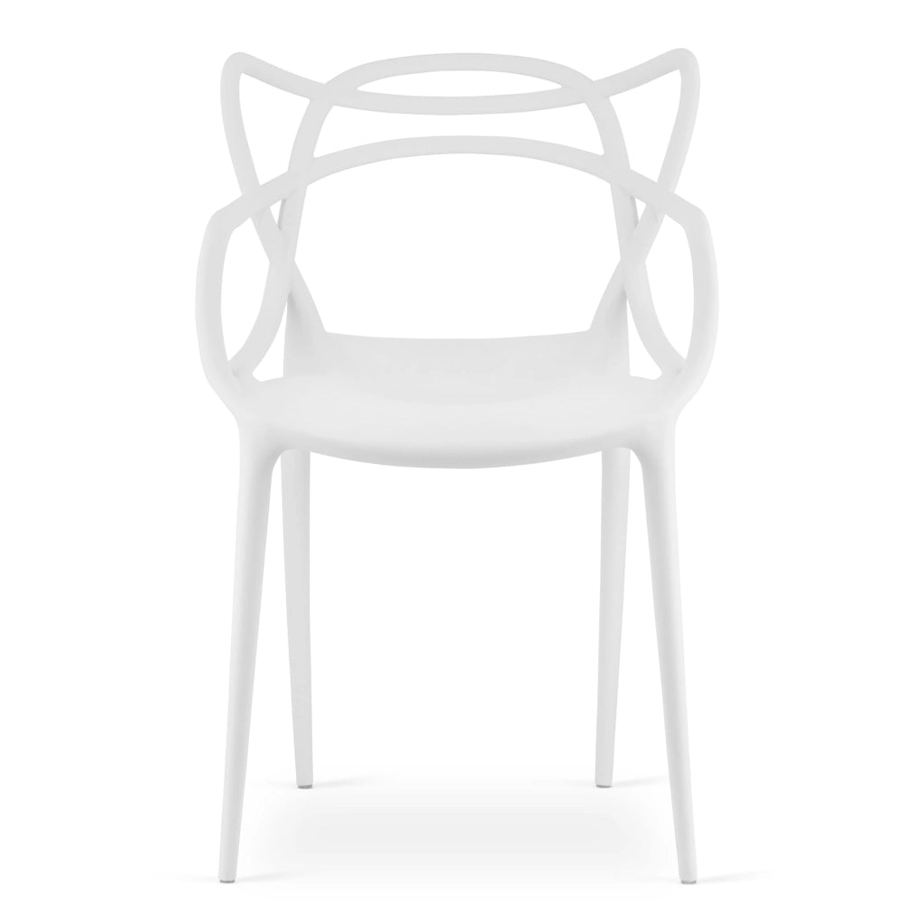 Sedia VALORA KATO - Design ergonomico moderno in bianco x 1