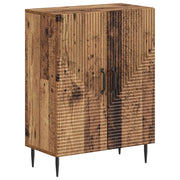 Mobiletto da Bagno HAARLEM Legno antico 59,5 x 31 x 80 cm 896843