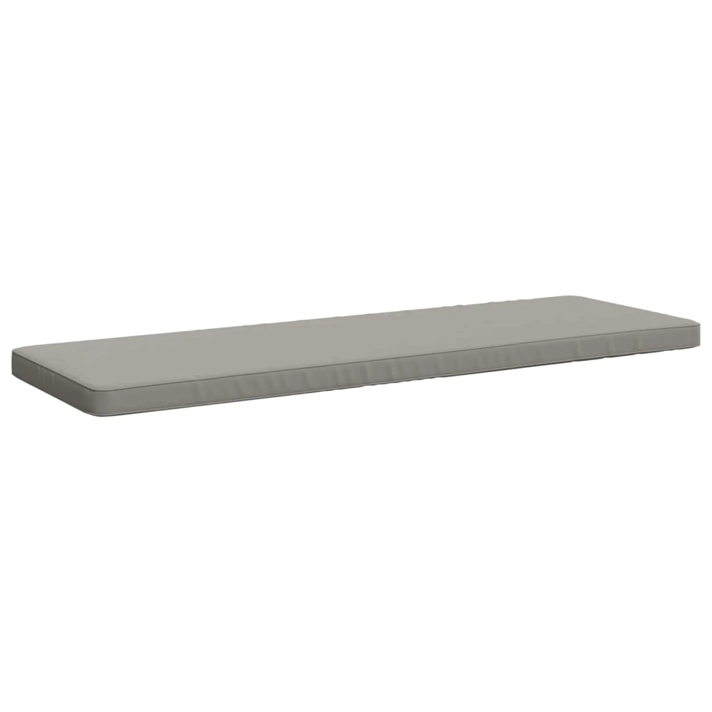 Cuscino per Panchina a 1 Pezzo VUGHT 100% Poliestere Grigio 952018