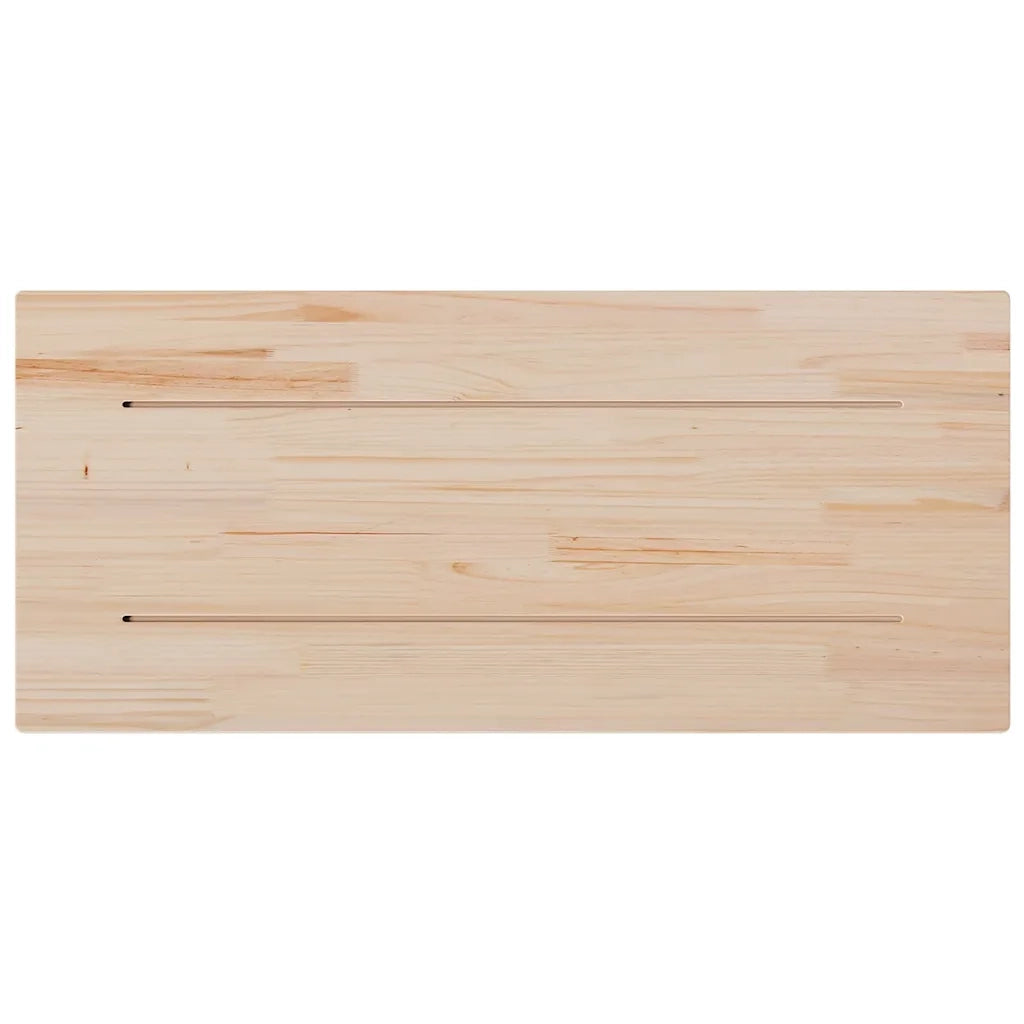 Piano per Tavolo 90x40x1,7 cm Rettangolare Legno Massello Pino
