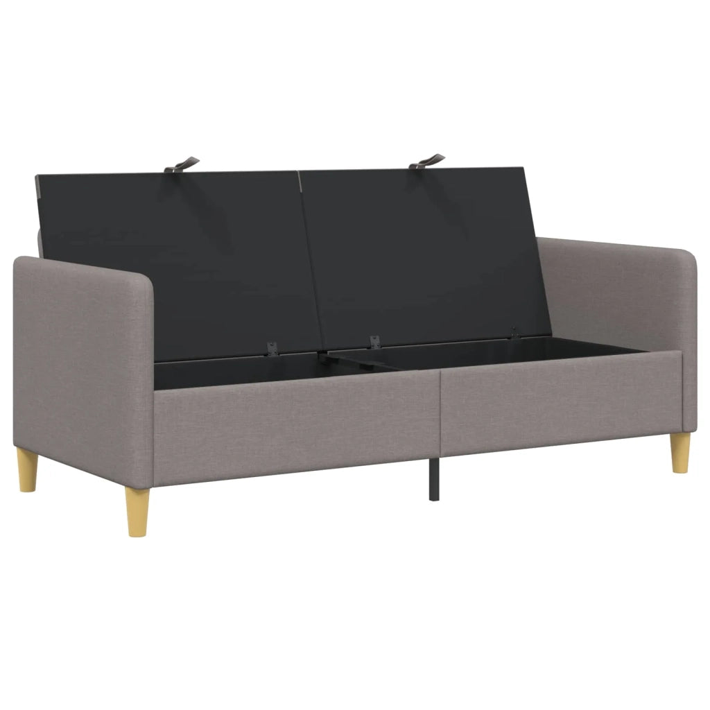 Divano con Storage Tortora 172 x 78 x 87 cm Poliestere 42036953