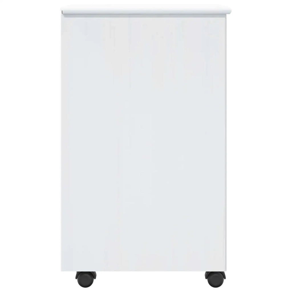 Mobile con Ruote con ruota Bianco 34 x 39 x 65,5 cm