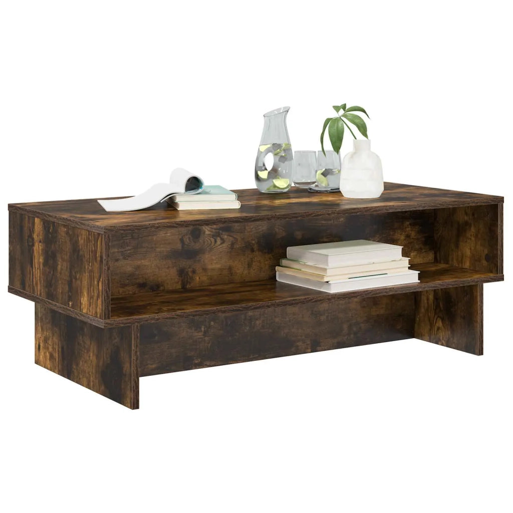 Tavolino da salotto Rovere fumé 100 x 46 x 35 cm 8000240