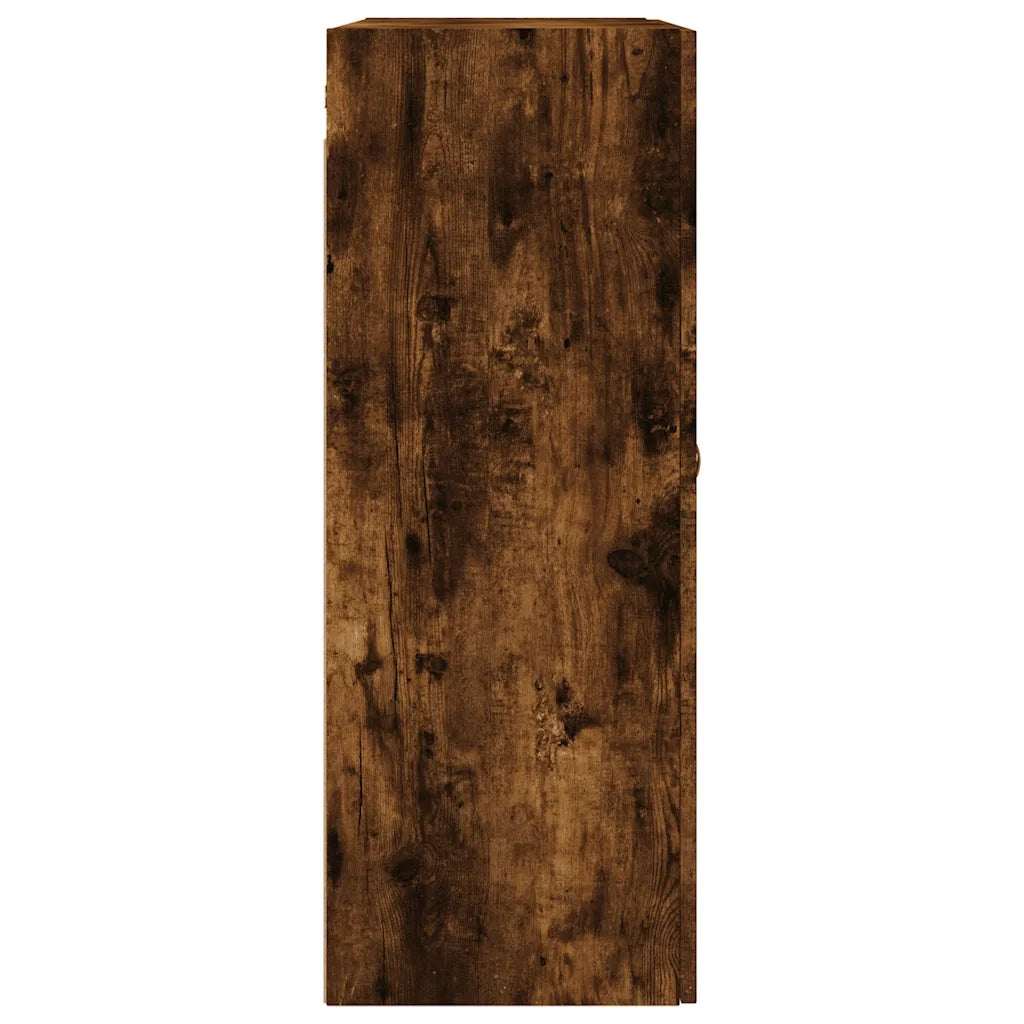 Mobili a Parete 2 pz Rovere Fumo 69,5x34x90 cm 3195600