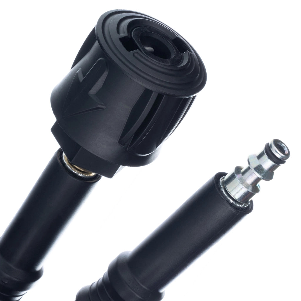Tubo Alta Pressione 15m QC Lavor – Click Connect, Nylon, PVC | Max 200 Bar, 60°C | Compatibile con Idropulitrici Lavor