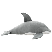 Giocattolo di Peluche Delfino Grigio 80231
