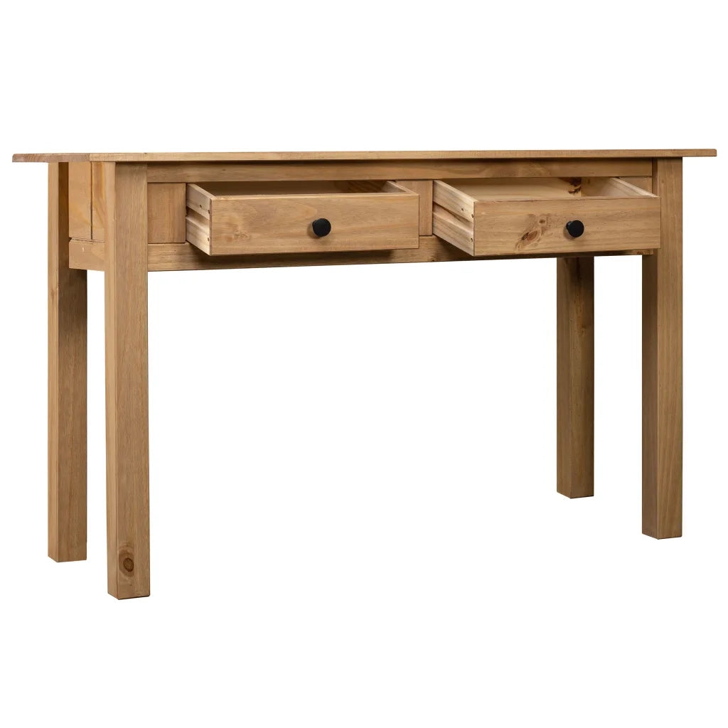 Tavolo Consolle | Tavolo d'Ingresso 110x40x72 cm Legno Massello Pino Panama Range
