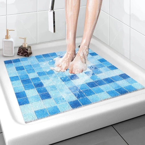 Accessori per la sicurezza antiscivolo per la doccia 

Specifiche tecniche: 
- Materiale: PVC 
- Dimensioni: 60x60 cm 
- Colore: Bianco