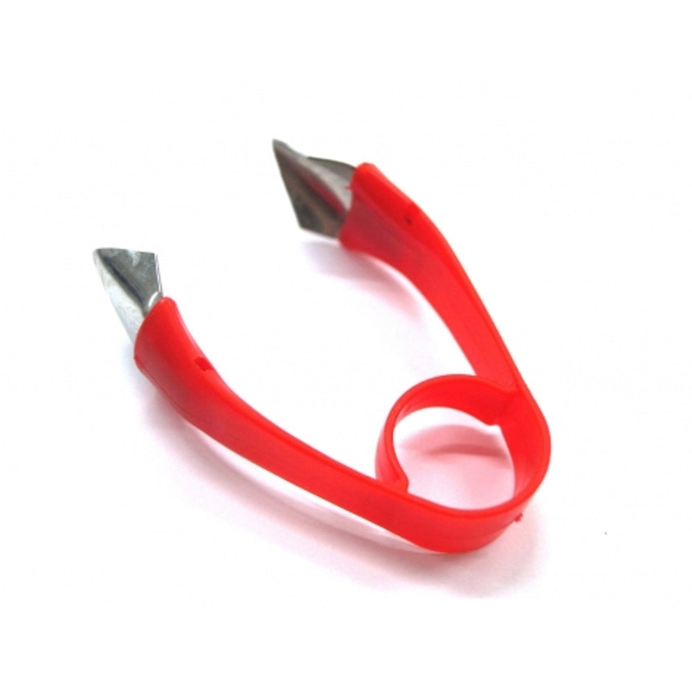 Trade Shop - Pinza Leva Elimina Picciolo Pulisci Fragole Pomodori Per Decorazione Torte Dolci -