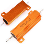 Reostato a Filo con Dissipatore 50W 8 Ohm Canbus – Alta Qualità, Alluminio, Dissipazione Calore | Per Auto con LED