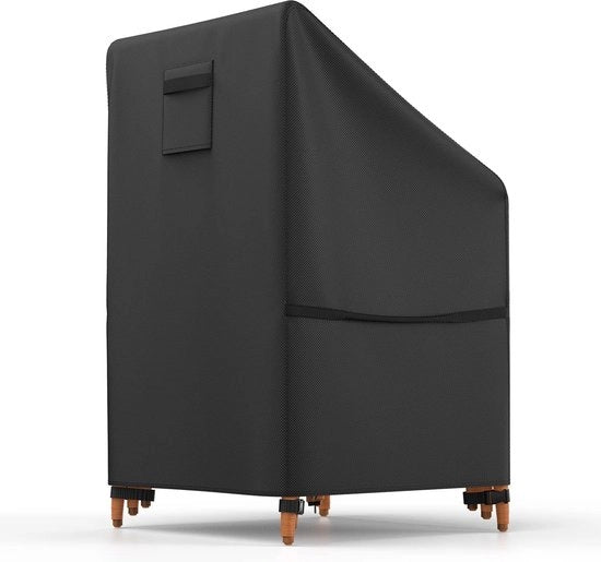 Copertura per sedile da giardino, impermeabile, 65 x 65 x 80/120 cm, con Air Vent, copertura Heavy Duty 600D per sedili da giardino con rivestimento in PU, 4 ganci e corda per trainare, copertura per arredamento da giardino
