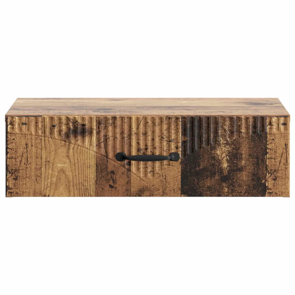 Tavolino da Parete Laterale Legno antico 59 x 34,5 x 17 cm 899003