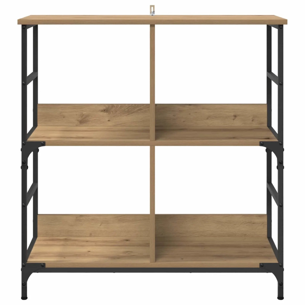 Libreria rovere artigianale 78.5 x 33 x 82 cm Legno multistrato 882754