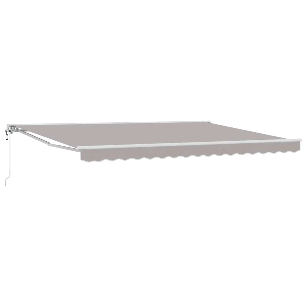 Tettuccio Elettrico Retrattile Grigio Chiaro 4,5 × 3,5 m 3421062
