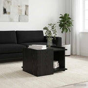 Tavolino da salotto Rovere Nero 50,5 x 50 x 33 cm