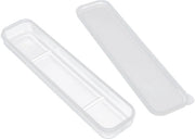 Scatola per utensili portatile - Scatola di conservazione - Set di viaggio - Peso leggero - Sostenibile - Design compattabile - Colori pastello - Scatola di utensili