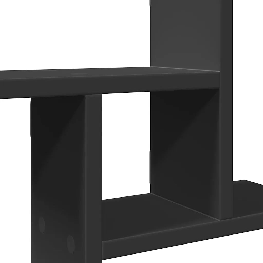 vidaXL Mensole da Parete 2pz Nere 50x12x50 cm in Truciolato