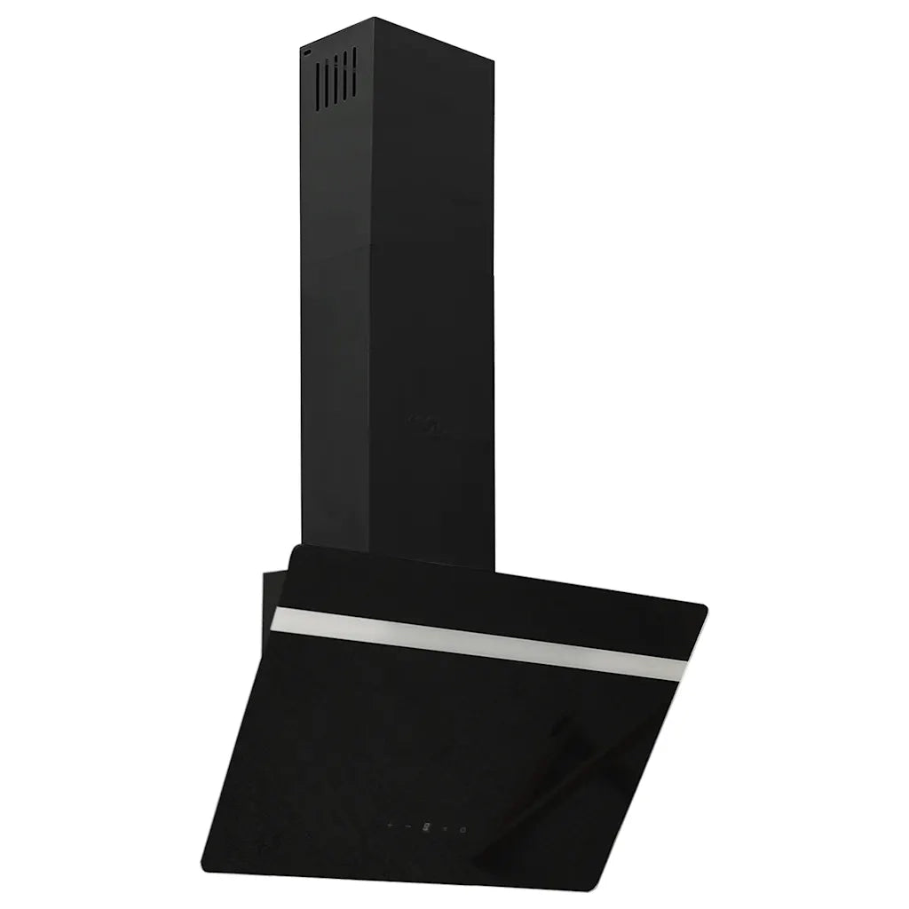 Cappa a Parete 60 cm in Acciaio e Vetro Temperato Nero CFW5749574
