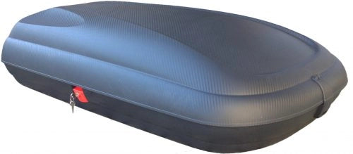 BOX TETTO AUTO 320 LT IN POLIPROPILENE FINITURA CARBONIO 132 X 77,8 X H 34,5 CM