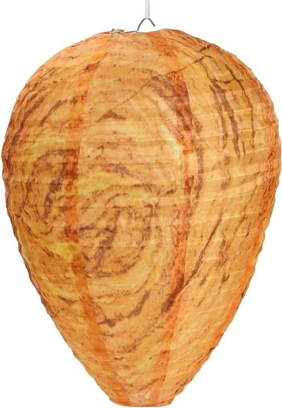 Lanterna a Manto di Protezione contro le Vespe - Idonea per Esterni - Gialla - Impermeabile - Mod. Lockvogel - Materiale: Doek - Codice: 12345 - Dimensioni: 50x50 cm
