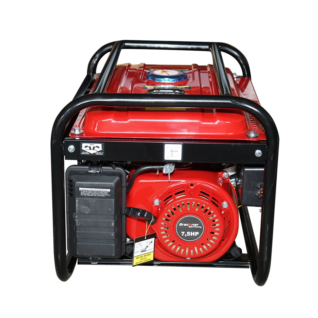 Generatore elettrico a benzina 1,8KW/220V, motore 7,5HP Breckner Germany