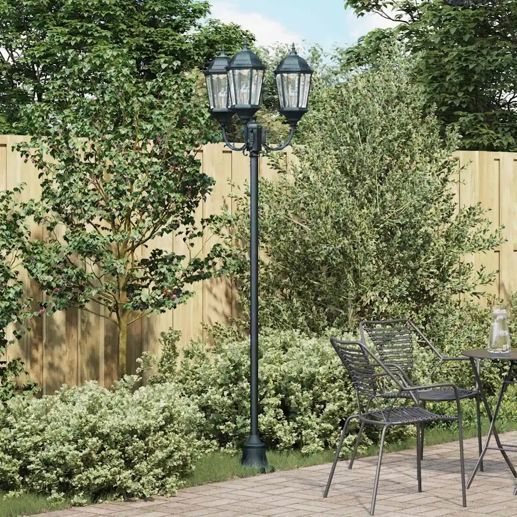 Luce da Giardino Verde vintage spazzolato 57 x 49 x 241 cm CFW8987516