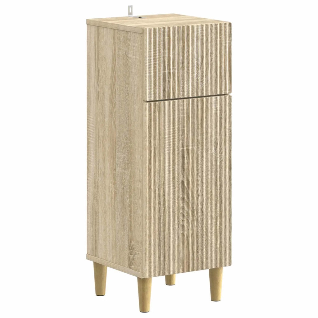 Mobiletto da Bagno ARNHEM Rovere Sonoma 30 x 31 x 80 cm 896607