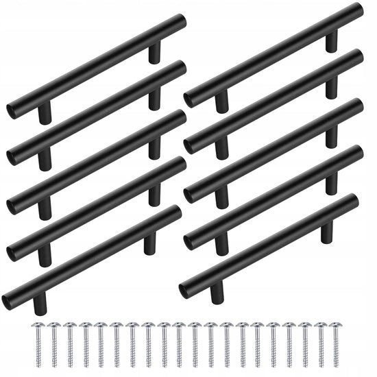 Greppini universali per armadi cucina - Set da 10 pezzi - 160 mm/128 mm/96 mm